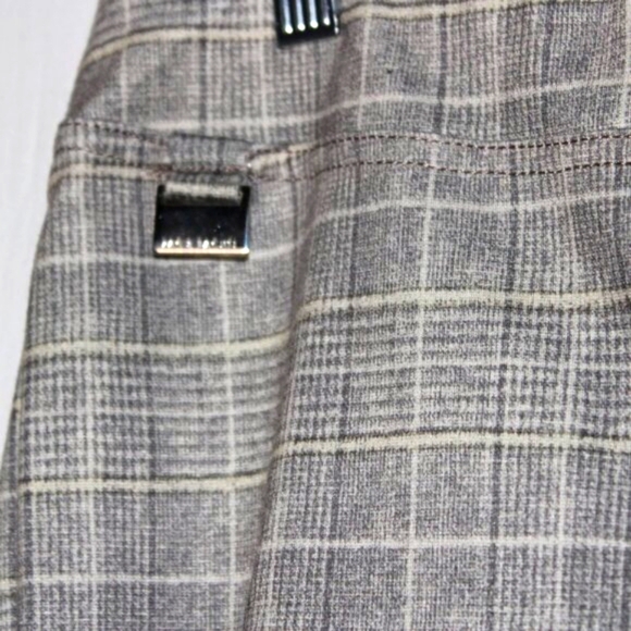 Zac & Rachel Plaid Pull-On Pants — Chic & Comfortable, Size L - Picture 4 of 5